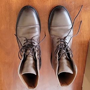 Frye Seth Cap Toe lace up boots